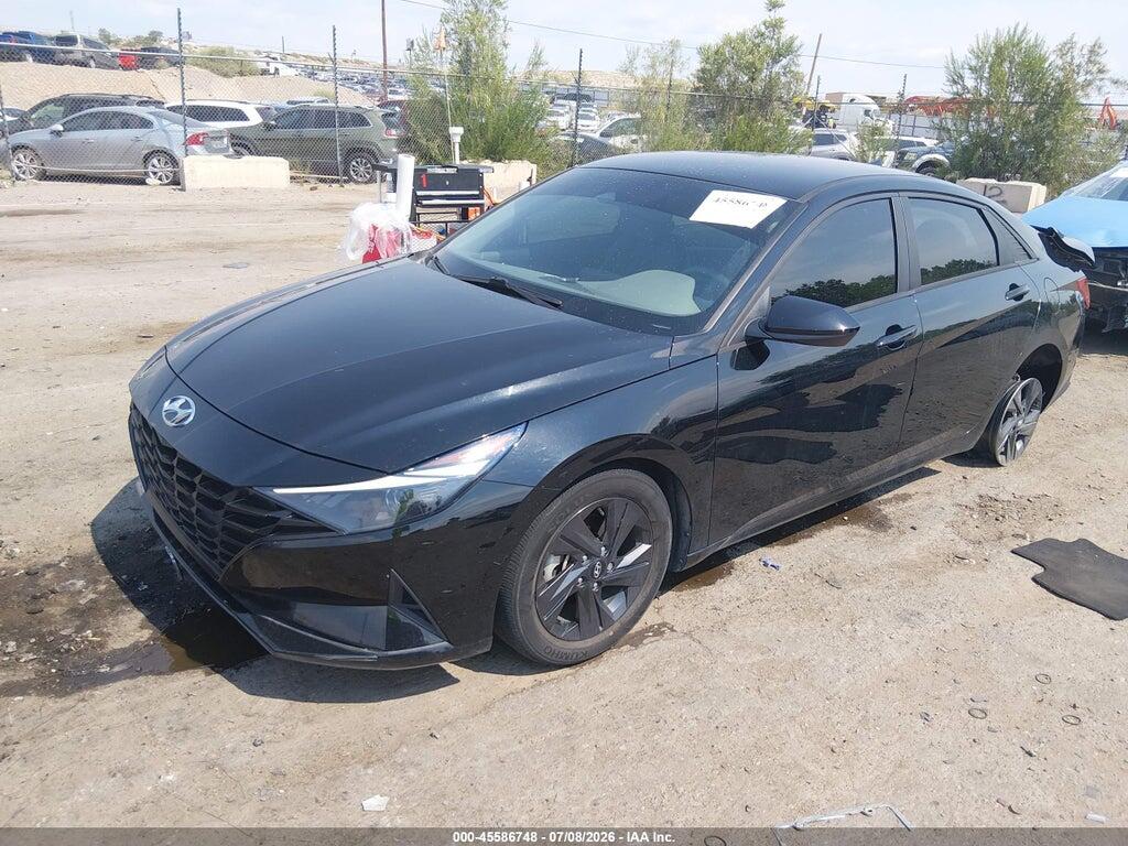 KMHLM4AG7NU294402 2022 HYUNDAI ELANTRA photo no. 2