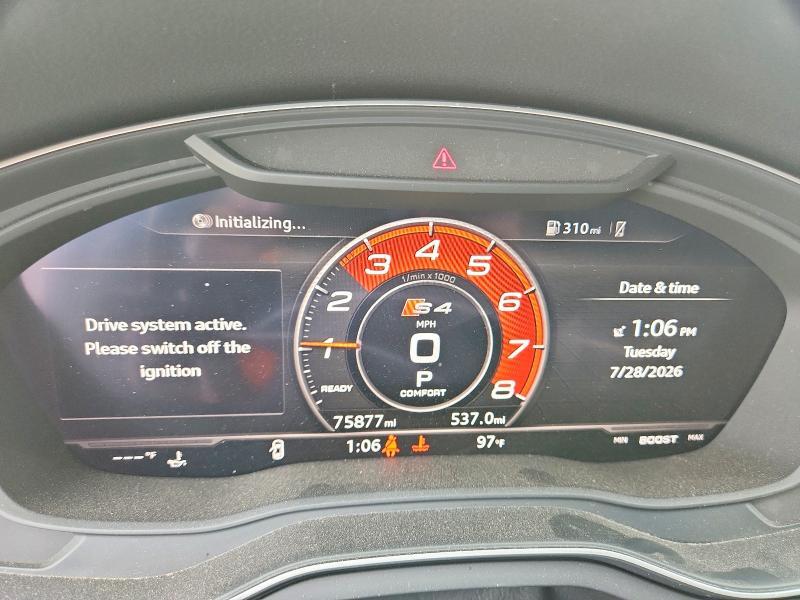 WAUB4AF43KA015647 2019 AUDI S4 photo no. 9