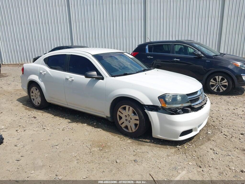 1B3BD4FB4BN523378 2011 DODGE AVENGER photo no. 1