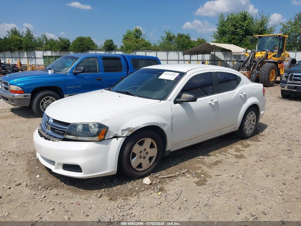 1B3BD4FB4BN523378 2011 DODGE AVENGER photo no. 2