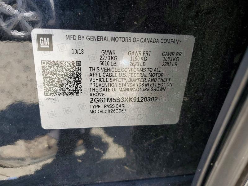 2019 CADILLAC XTS LUXURY — Фото 12 из 12