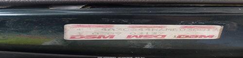 4A3CS44R6ME030813 1991 MITSUBISHI ECLIPSE photo no. 9