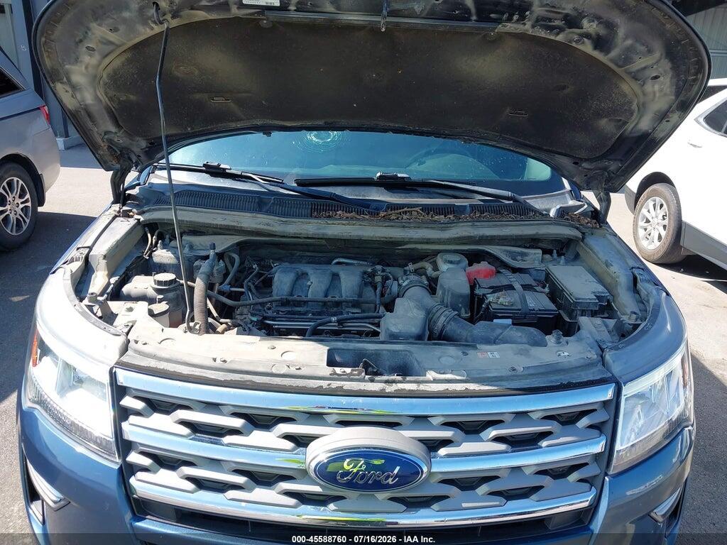 1FM5K8D85JGA42263 2018 FORD EXPLORER photo no. 10