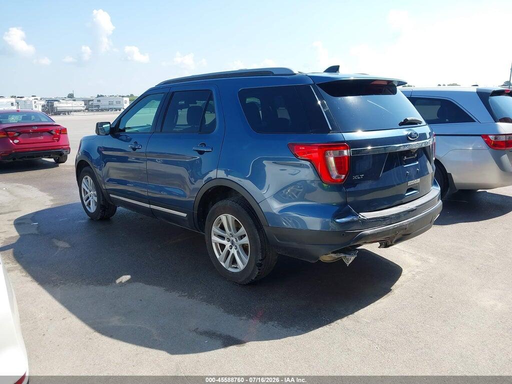 1FM5K8D85JGA42263 2018 FORD EXPLORER photo no. 3