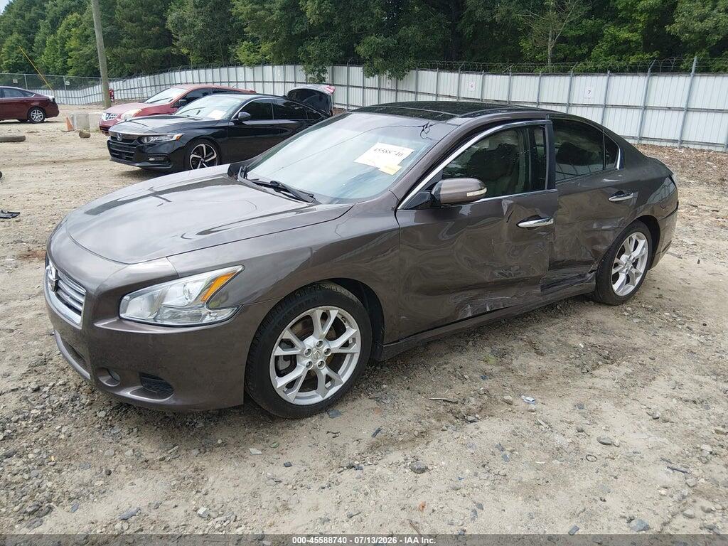 1N4AA5AP8DC814191 2013 NISSAN MAXIMA photo no. 2