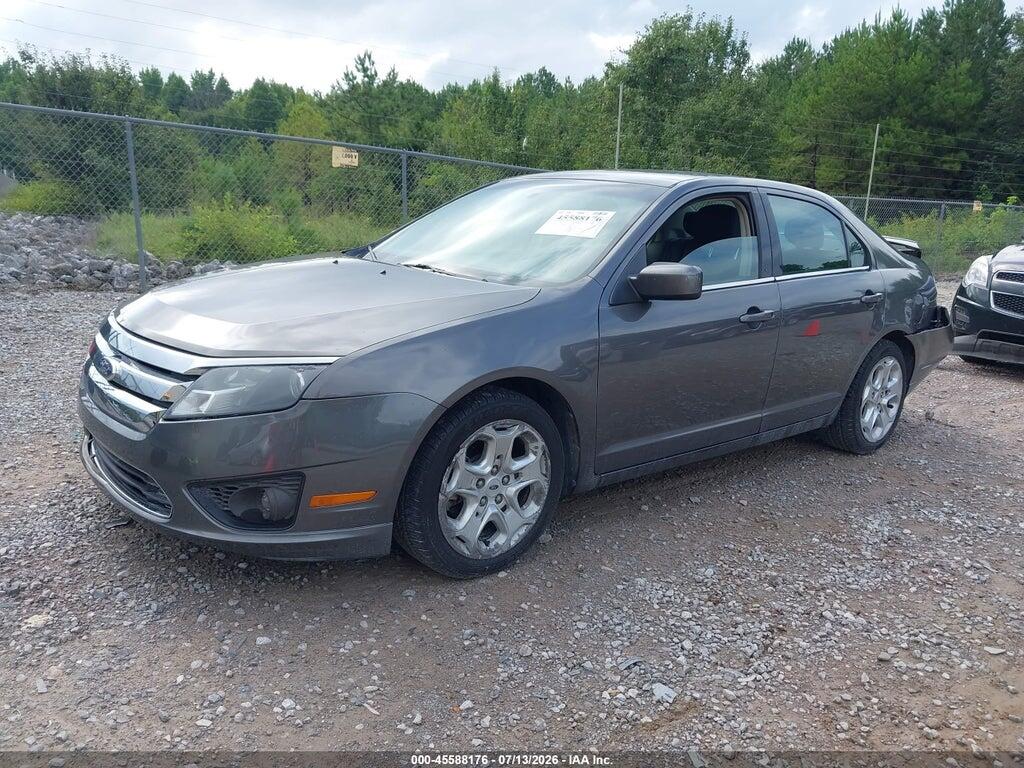 3FAHP0HA5BR103371 2011 FORD FUSION photo no. 2