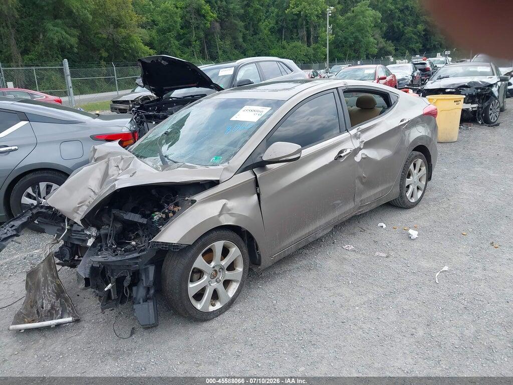 5NPDH4AE7DH248122 2013 HYUNDAI ELANTRA photo no. 2