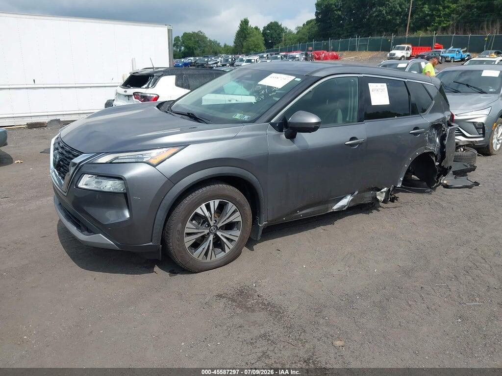 5N1AT3BB8MC818751 2021 NISSAN ROGUE photo no. 2