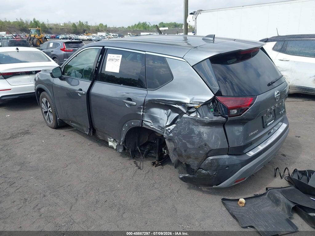 5N1AT3BB8MC818751 2021 NISSAN ROGUE photo no. 3