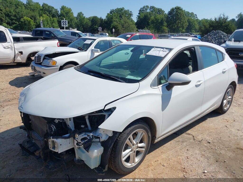 3G1BE6SM7JS589919 2018 CHEVROLET CRUZE photo no. 2