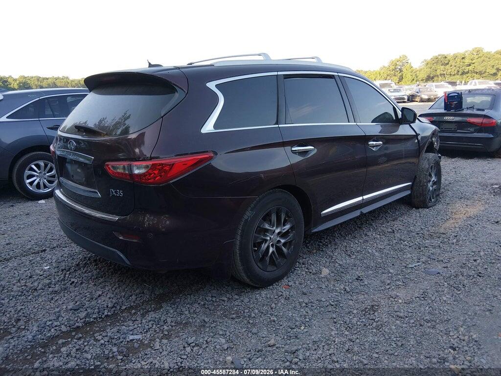 5N1AL0MM5DC352127 2013 INFINITI JX35 photo no. 4