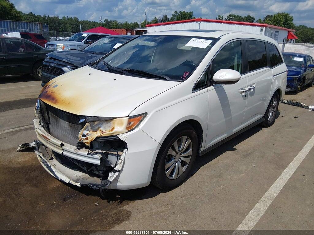 5FNRL5H60GB093053 2016 HONDA ODYSSEY photo no. 2