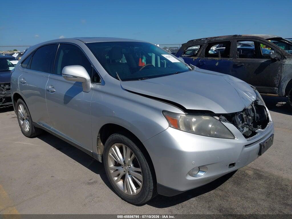 JTJZB1BA8A2000201 2010 LEXUS RX 450H photo no. 1