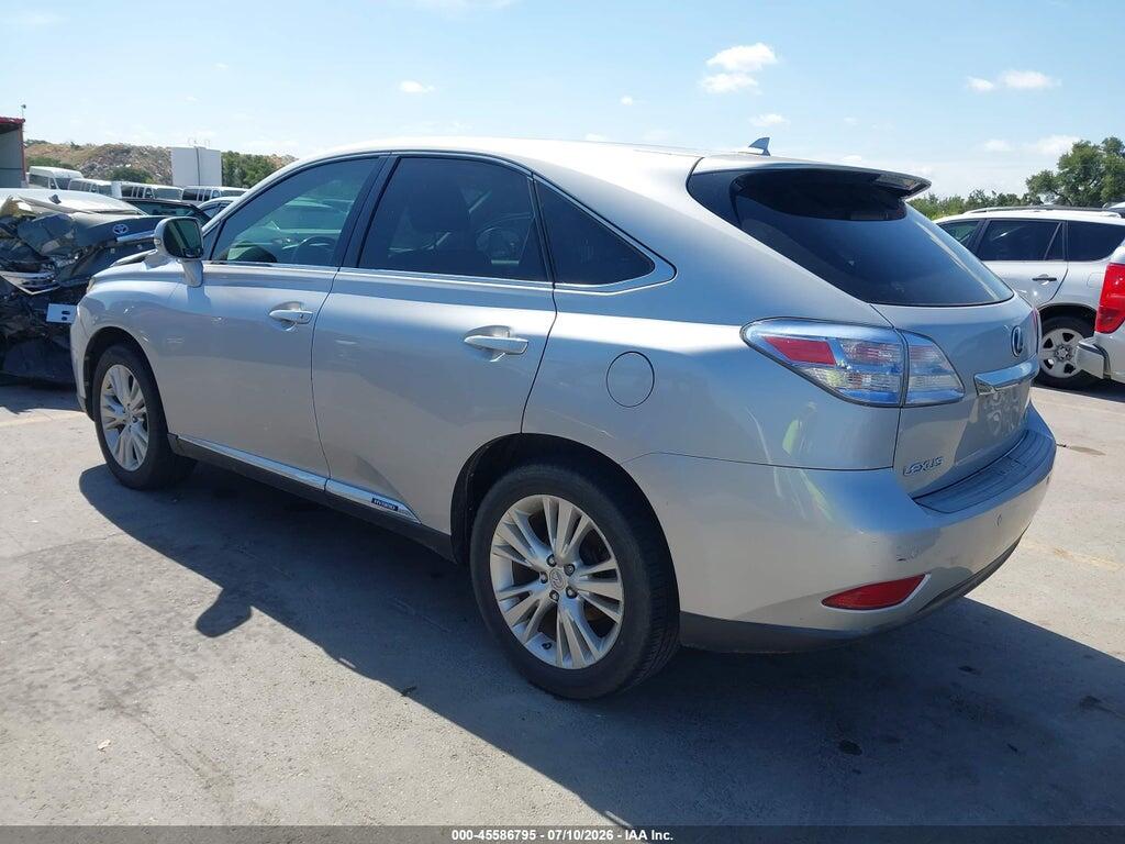 JTJZB1BA8A2000201 2010 LEXUS RX 450H photo no. 3