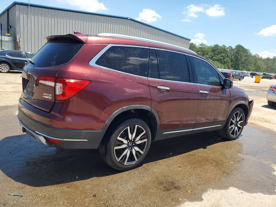2019 HONDA PILOT TOURING — Фото 3 из 13