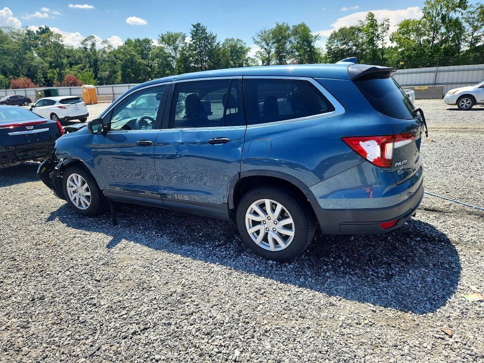 2019 HONDA PILOT LX — Фото 2 из 13