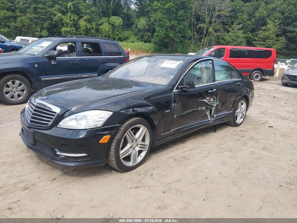 WDDNG9EB8CA446577 2012 MERCEDES-BENZ S 550 photo no. 2