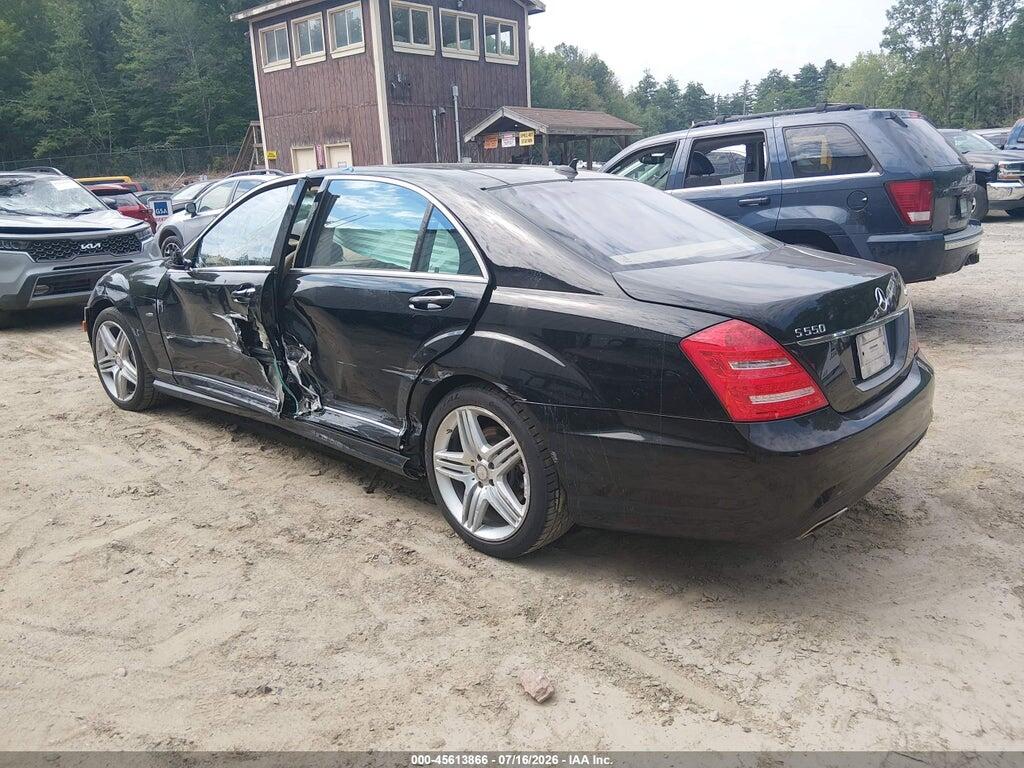 WDDNG9EB8CA446577 2012 MERCEDES-BENZ S 550 photo no. 3