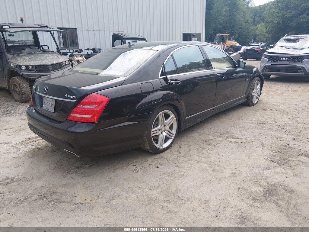 WDDNG9EB8CA446577 2012 MERCEDES-BENZ S 550 photo no. 4