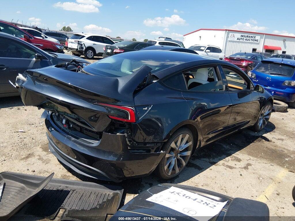 5YJ3E1EA0RF858914 2024 TESLA MODEL 3 photo no. 4