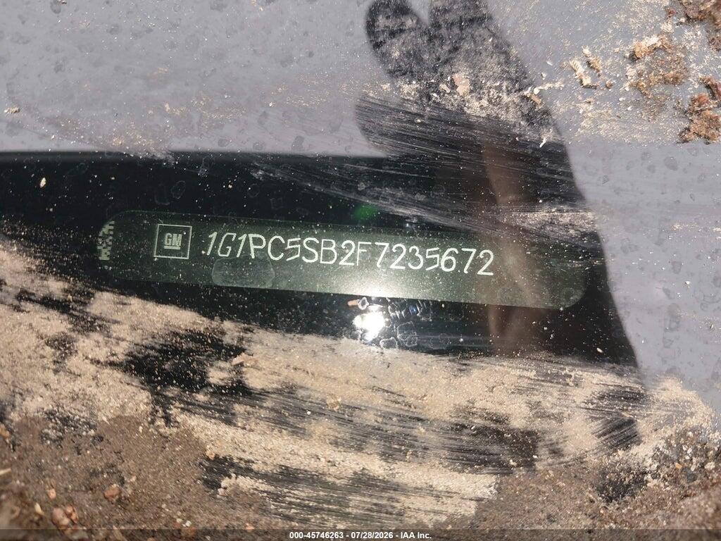 1G1PC5SB2F7235672 2015 CHEVROLET CRUZE photo no. 9