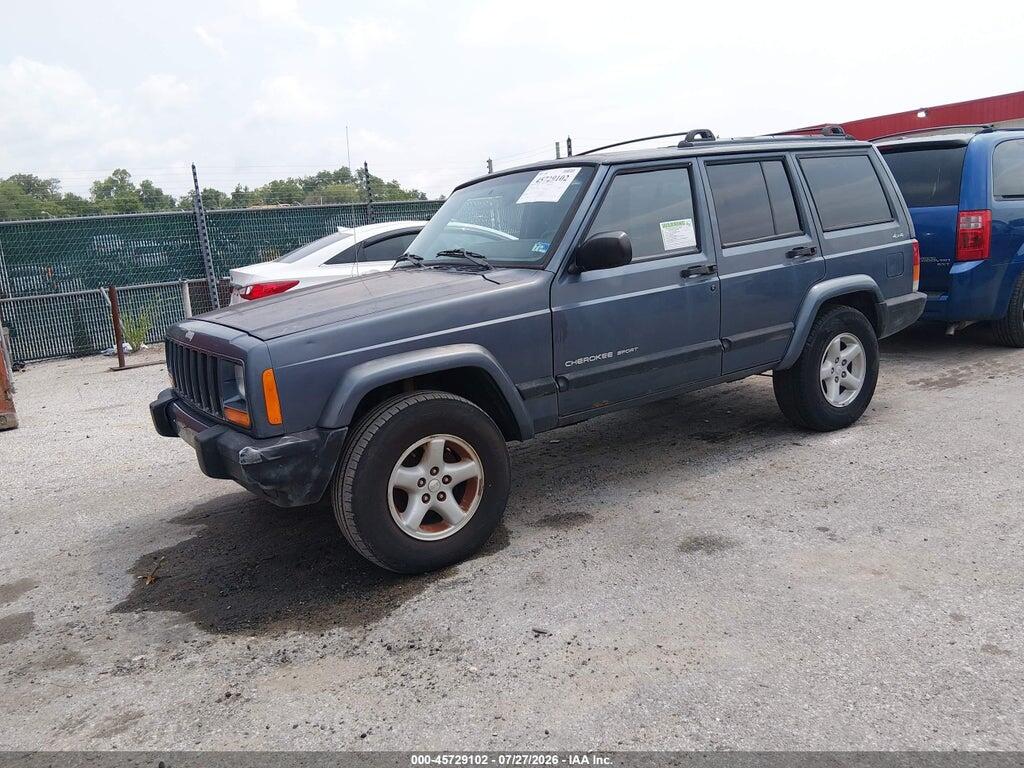 1J4FF48S21L579380 2001 JEEP CHEROKEE photo no. 2