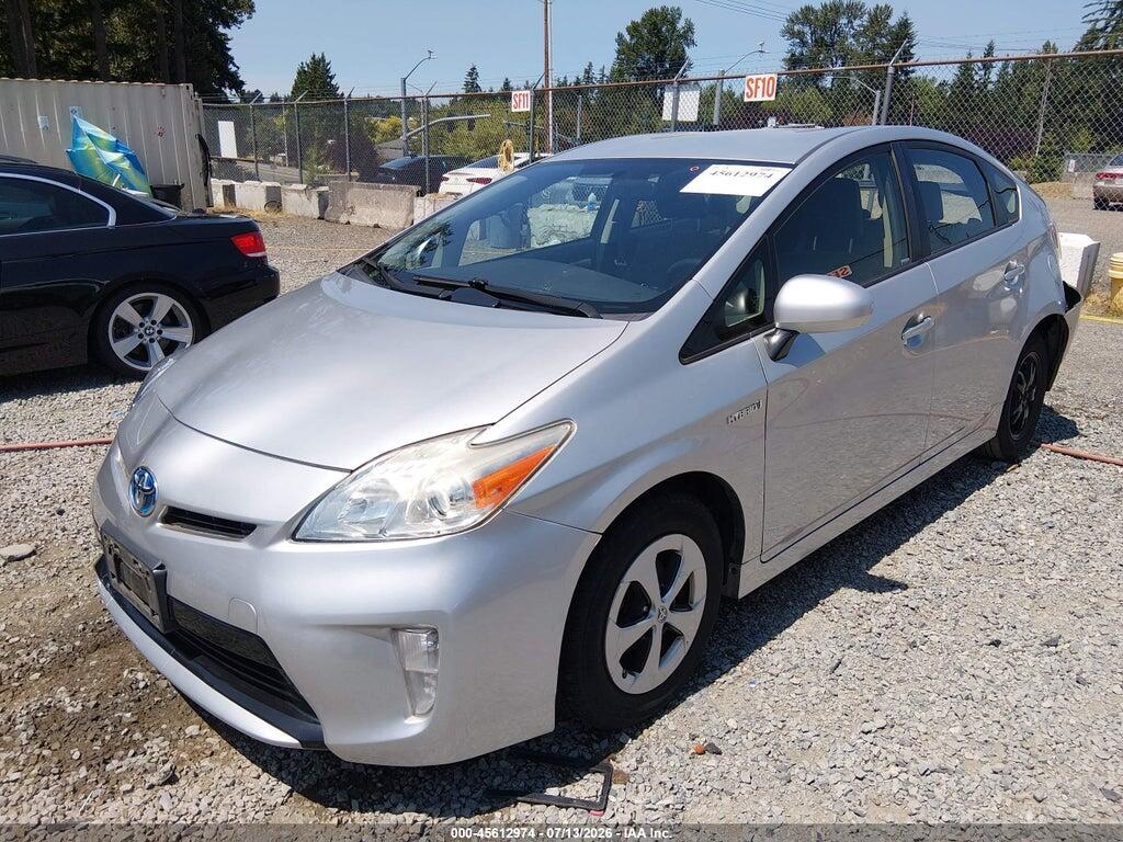 JTDKN3DU4D5645607 2013 TOYOTA PRIUS photo no. 2