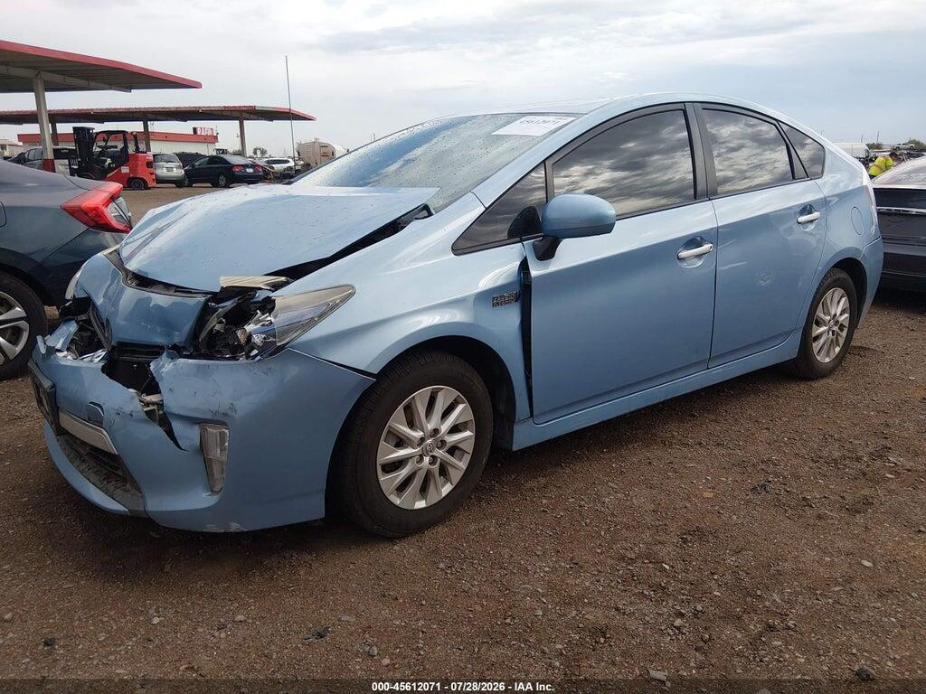 JTDKN3DP7C3014130 2012 TOYOTA PRIUS PLUG-IN photo no. 2