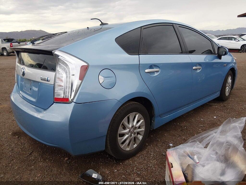 JTDKN3DP7C3014130 2012 TOYOTA PRIUS PLUG-IN photo no. 4