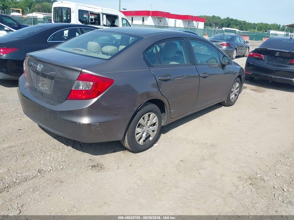 2HGFB2F50CH597087 2012 HONDA CIVIC photo no. 4