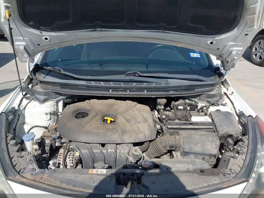 KNAFX4A8XE5100843 2014 KIA FORTE photo no. 10