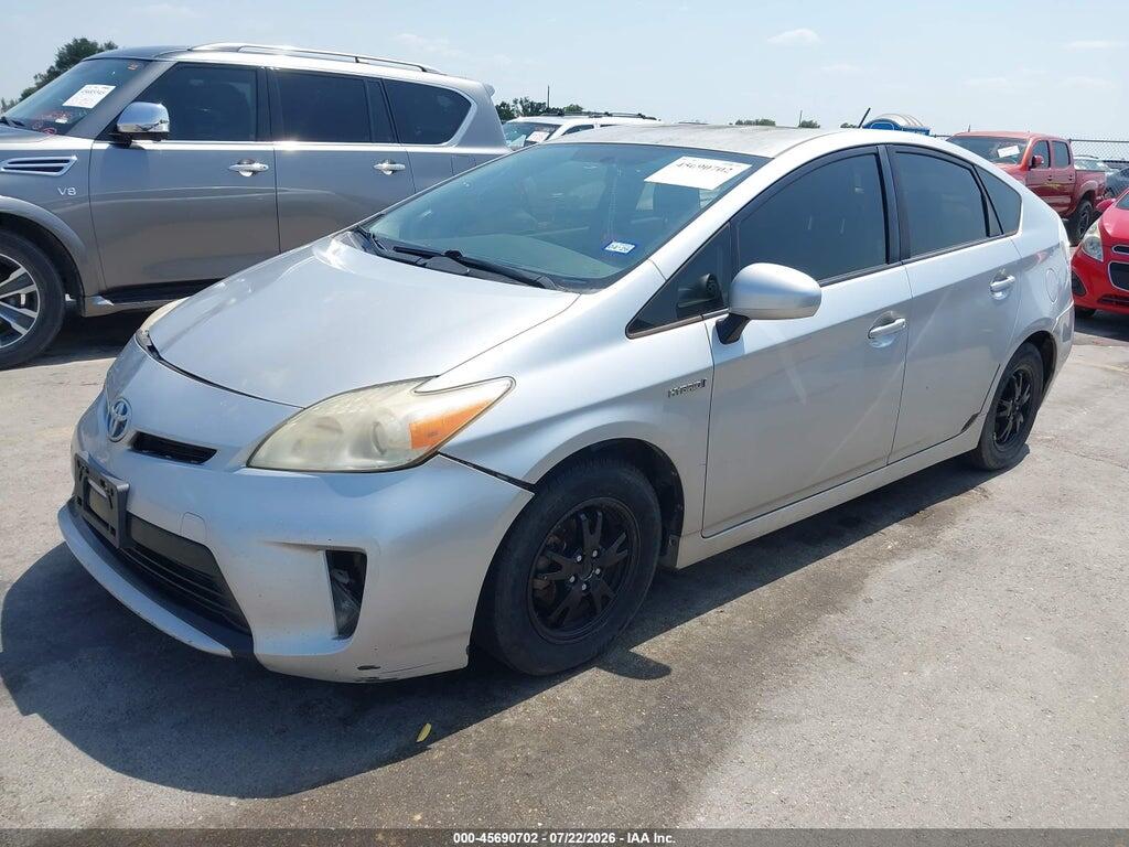 JTDKN3DU9C1614892 2012 TOYOTA PRIUS photo no. 2