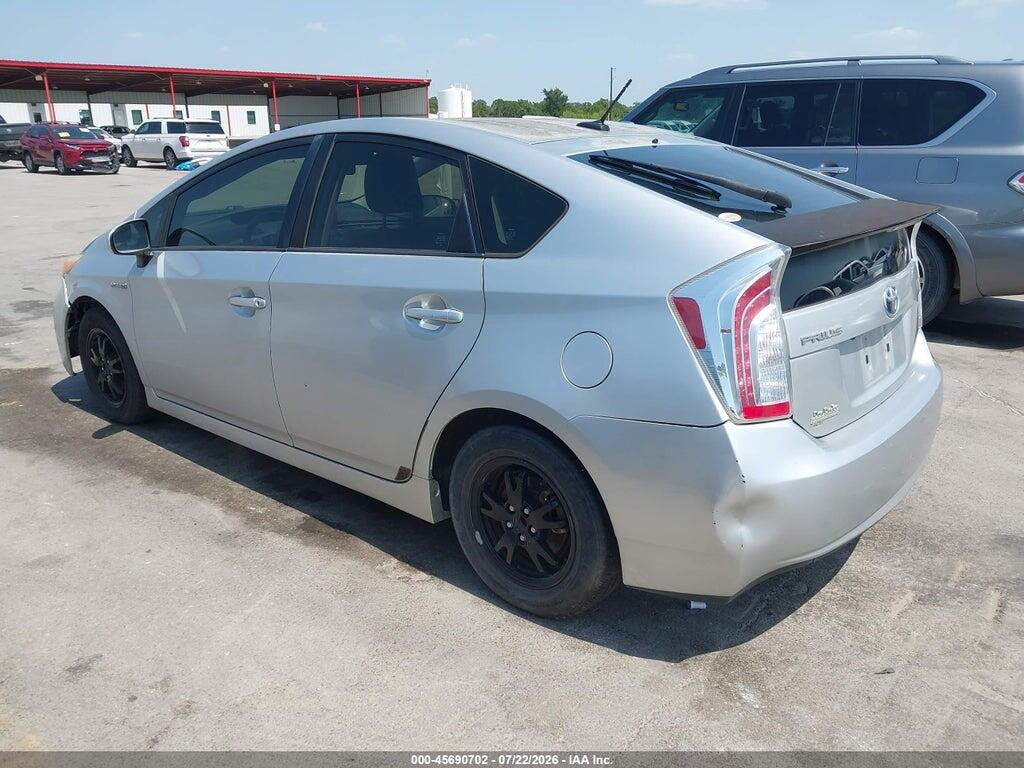 JTDKN3DU9C1614892 2012 TOYOTA PRIUS photo no. 3