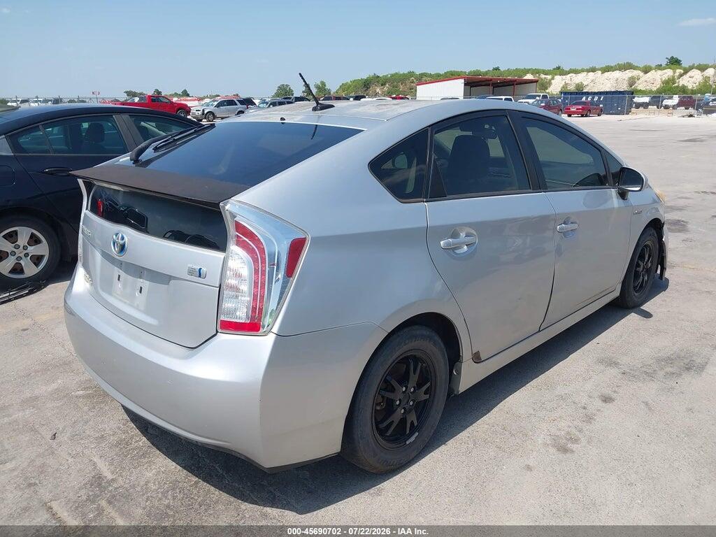 JTDKN3DU9C1614892 2012 TOYOTA PRIUS photo no. 4