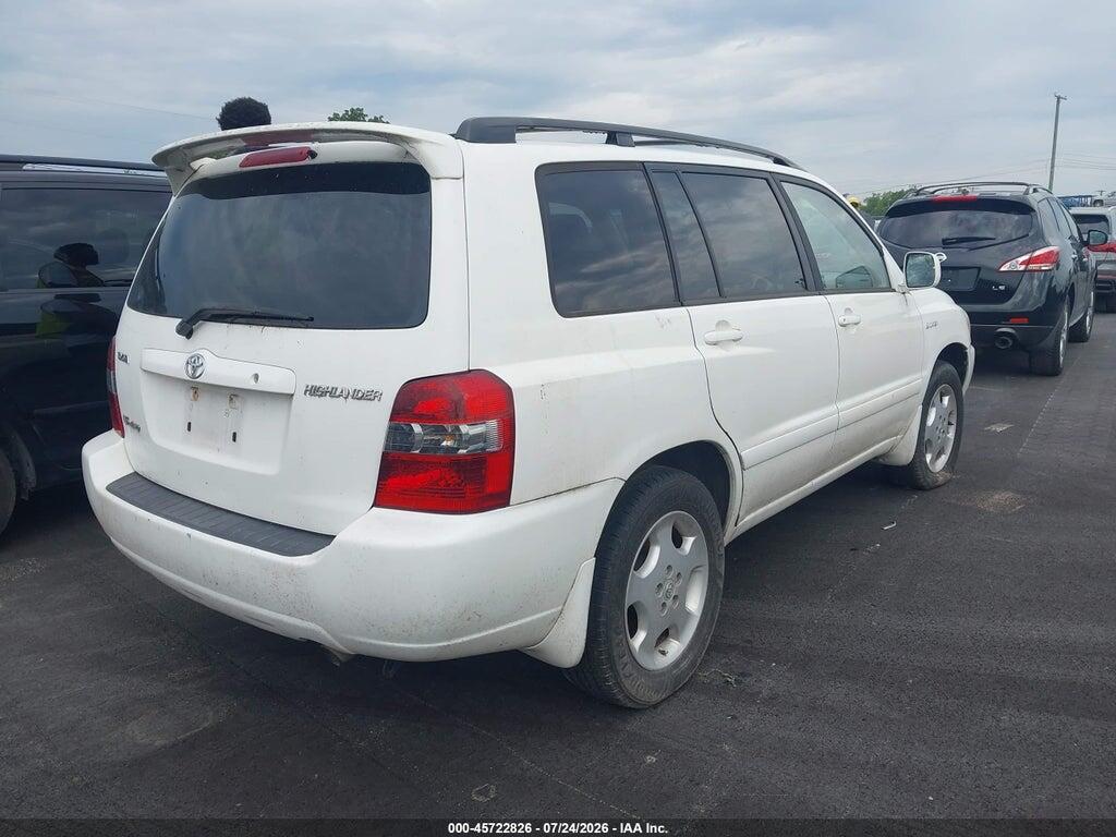 JTEEP21AX60147063 2006 TOYOTA HIGHLANDER photo no. 4