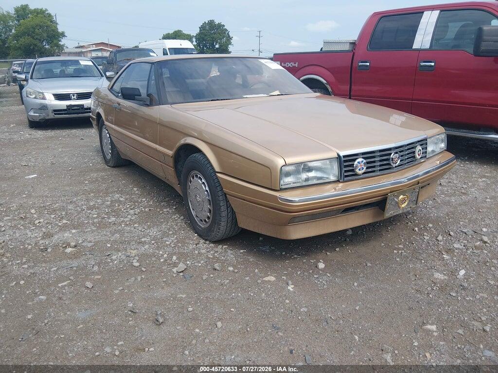 1987 CADILLAC ALLANTE 1G6VR3170HU100809