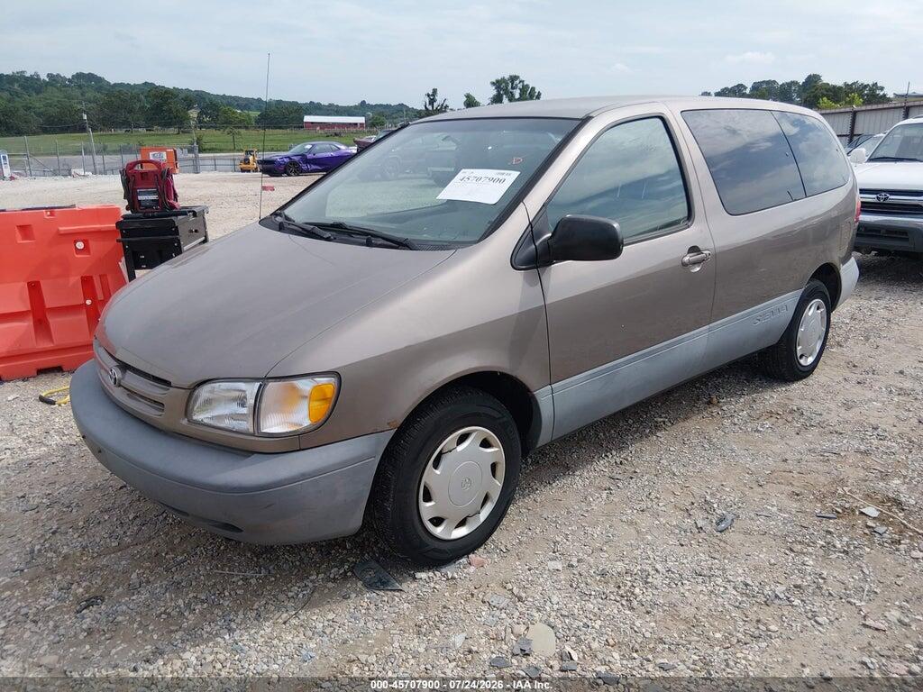 4T3GF19C9WU068141 1998 TOYOTA SIENNA photo no. 2