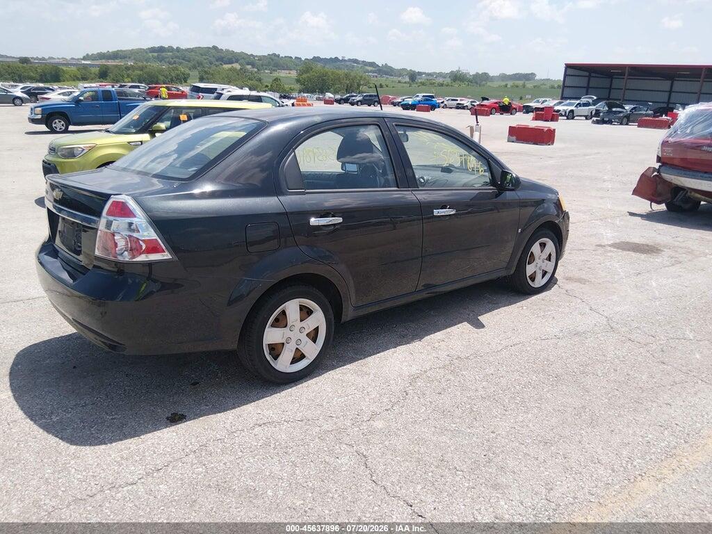 KL1TG56E79B613184 2009 CHEVROLET AVEO photo no. 4