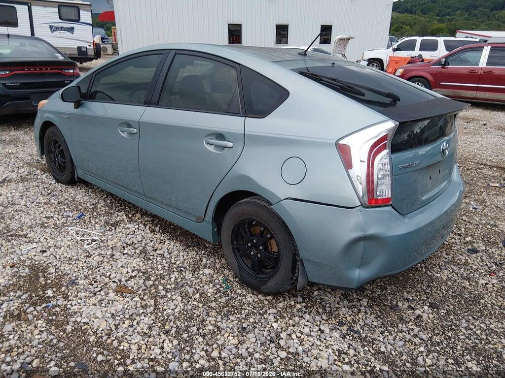 JTDKN3DU3D1673602 2013 TOYOTA PRIUS photo no. 3