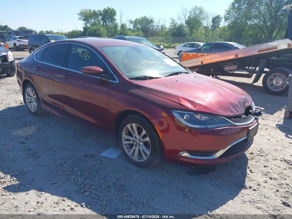 1C3CCCAB9GN116790 2016 CHRYSLER 200 photo no. 1