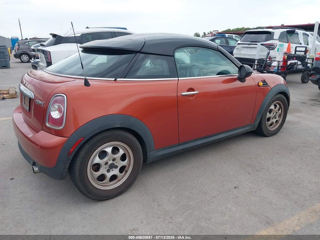 WMWSX1C58DT507635 2013 MINI COUPE photo no. 4