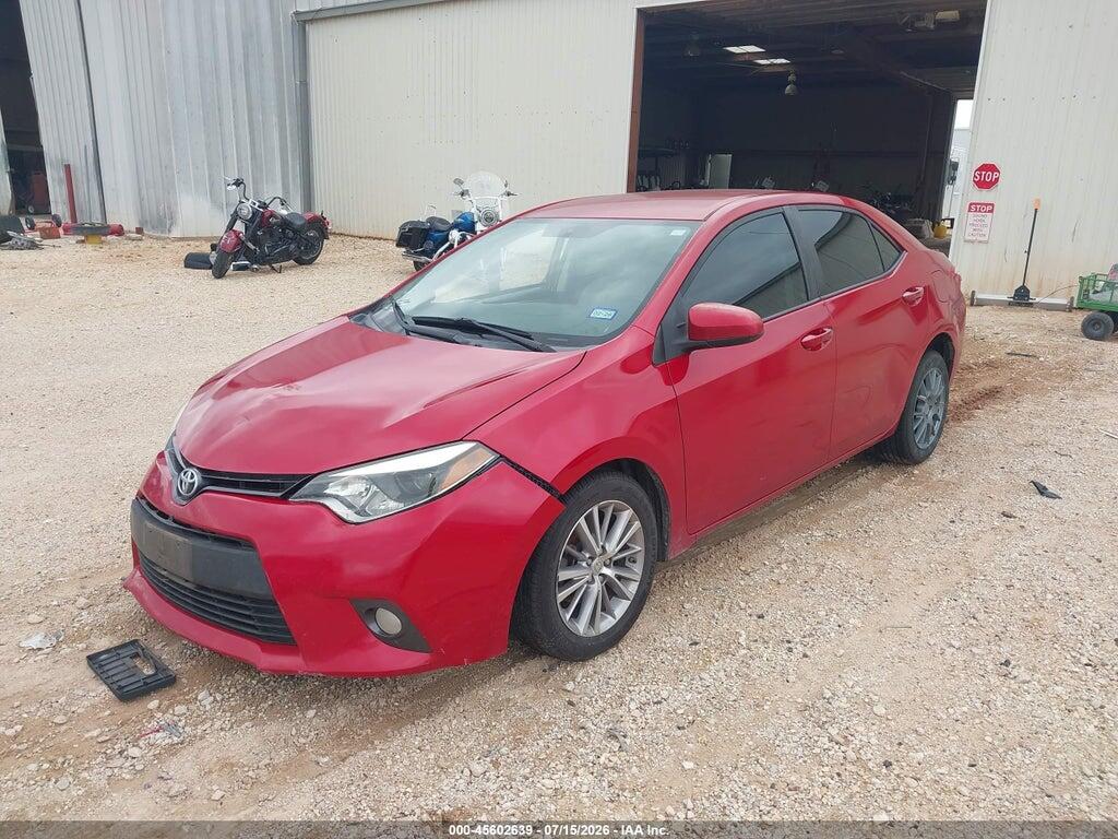 5YFBURHE6GP446865 2016 TOYOTA COROLLA photo no. 2