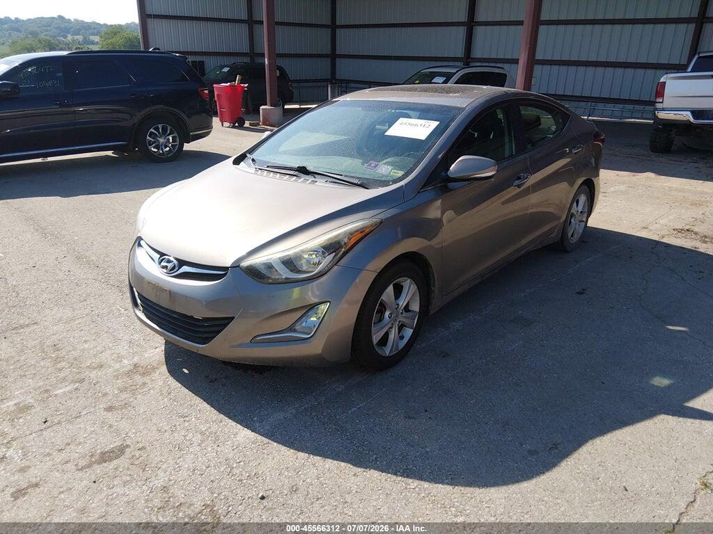 5NPDH4AE9GH725248 2016 HYUNDAI ELANTRA photo no. 2