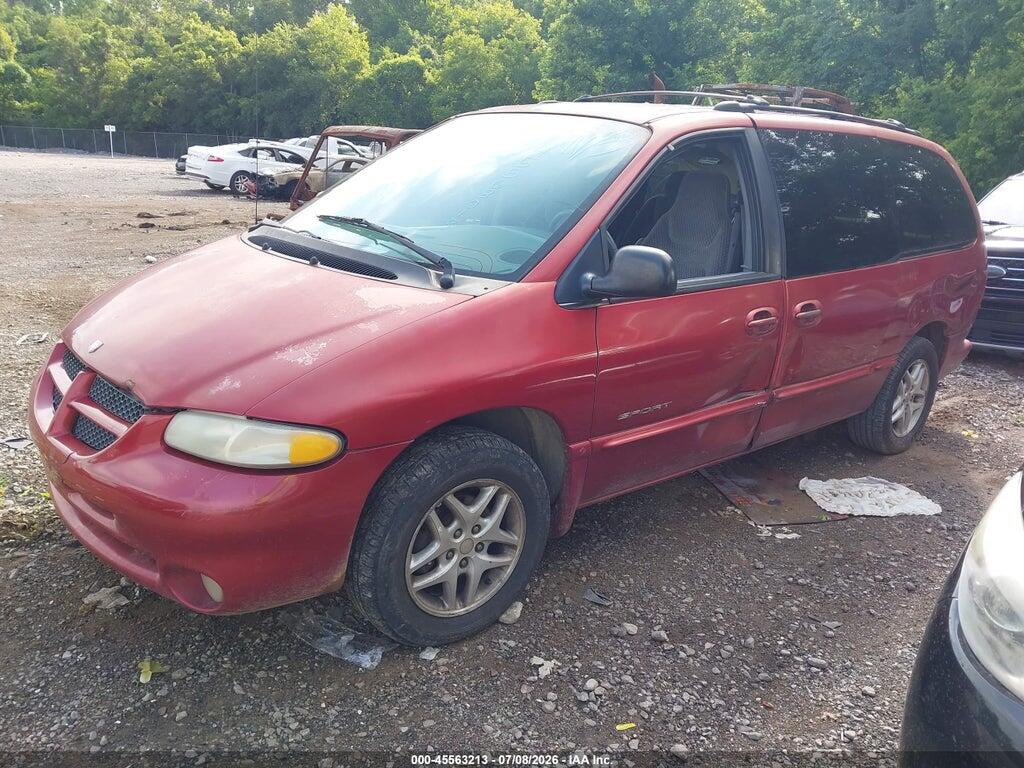 1B4GP44G7YB724306 2000 DODGE GRAND CARAVAN photo no. 2