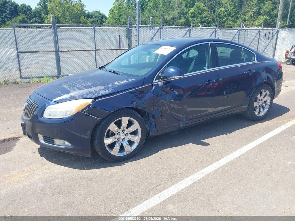 2G4GR5EKXC9154927 2012 BUICK REGAL photo no. 2