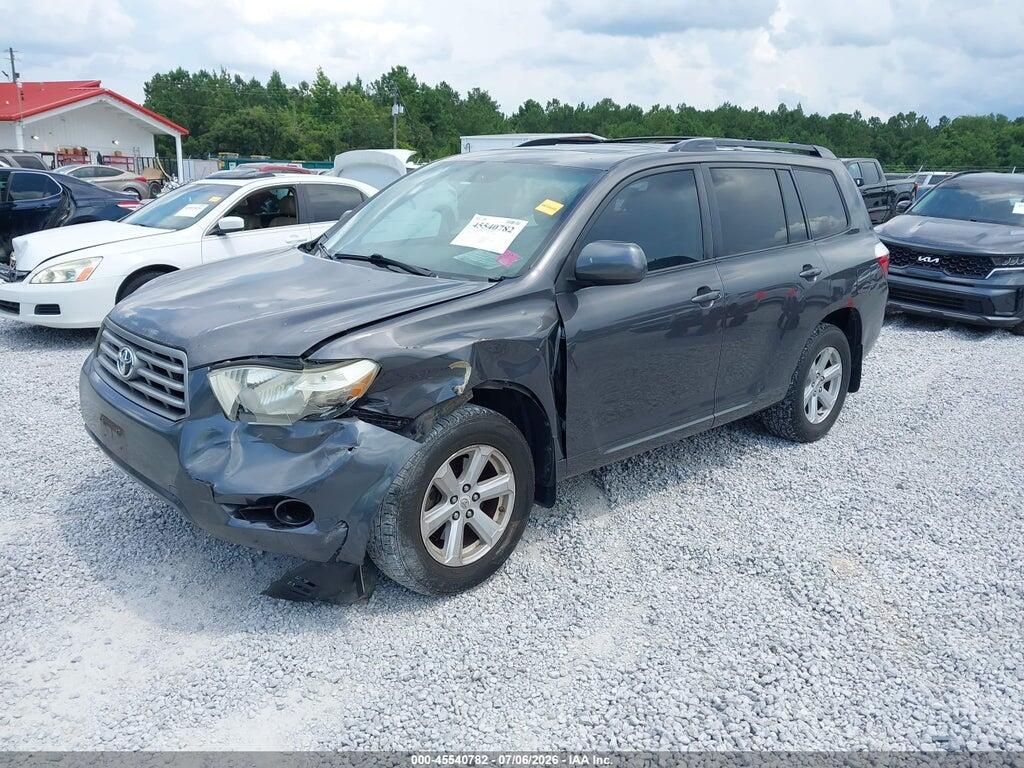 5TDJK3EHXAS008569 2010 TOYOTA HIGHLANDER photo no. 2