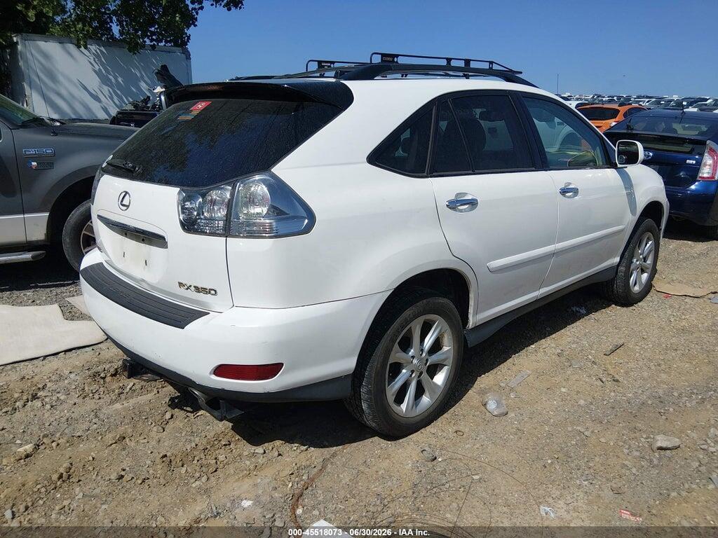 2T2HK31U09C121433 2009 LEXUS RX 350 photo no. 4