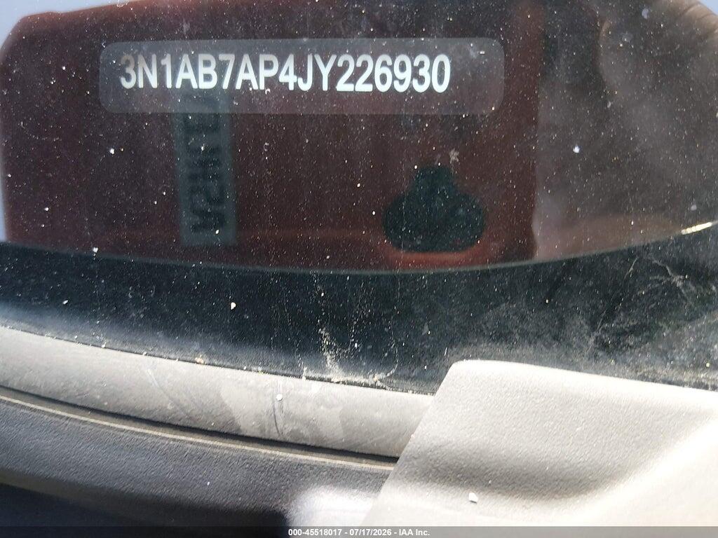 3N1AB7AP4JY226930 2018 NISSAN SENTRA photo no. 9
