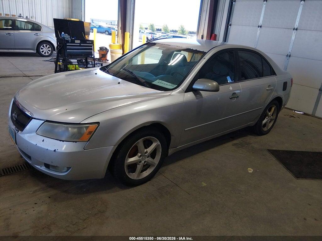 5NPEU46F87H182363 2007 HYUNDAI SONATA photo no. 2