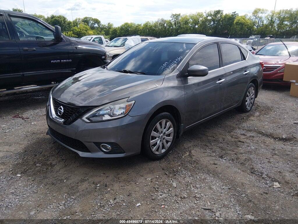 3N1AB7AP0HY234436 2017 NISSAN SENTRA photo no. 2